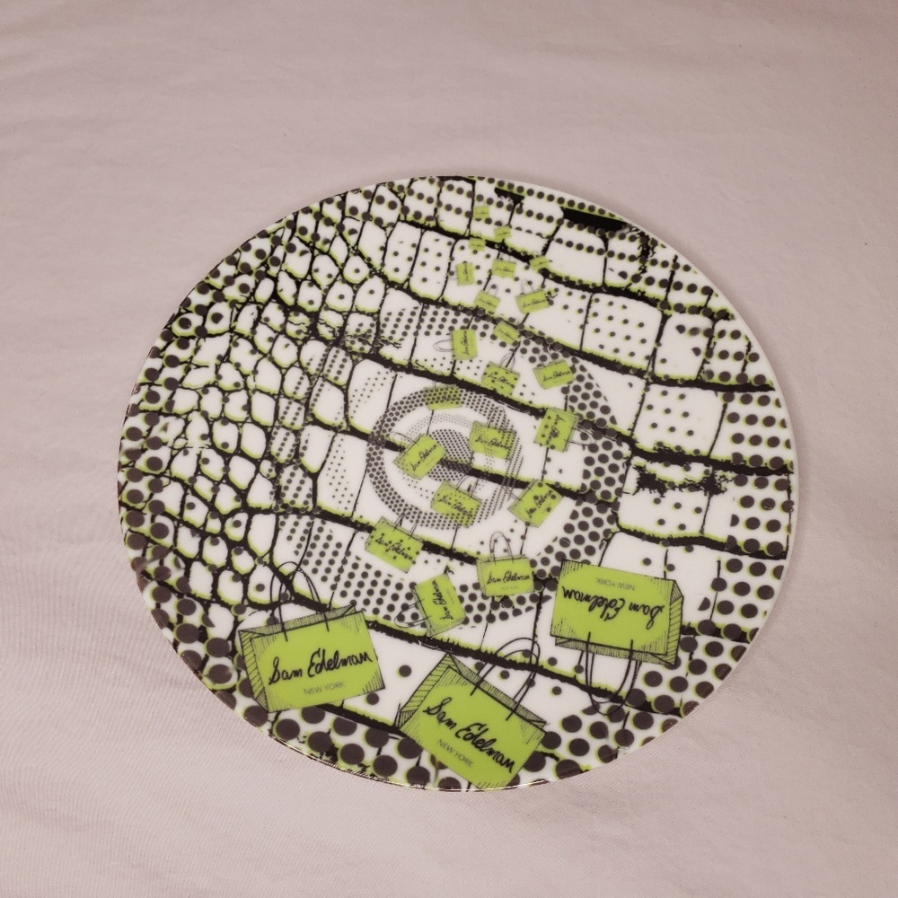 Sam Edelman Purse Collectors Plate The Green Bag